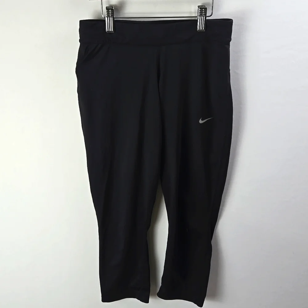 Nike Women's Run Fast Live Fearless Black Running Leggings Sz‎ S